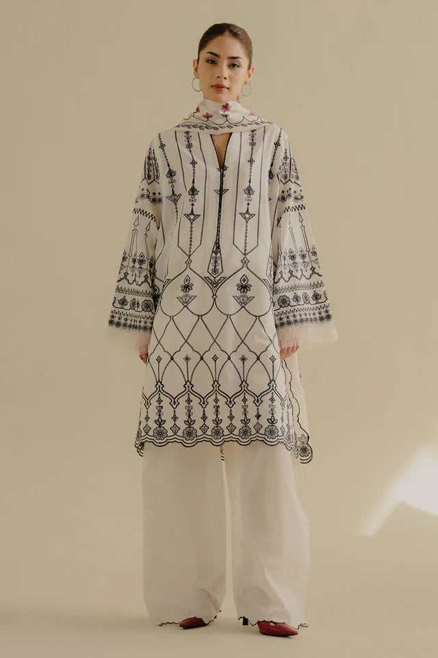 Coco Embroidered Eid lawn'25 Iris-2B