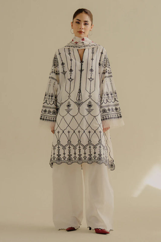 Coco Embroidered Eid lawn'25 Iris-2B