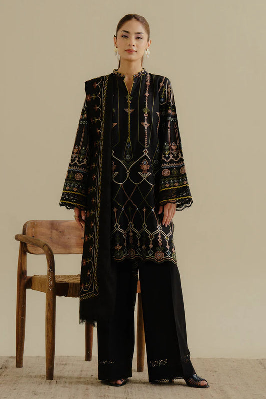 Coco Embroidered Eid lawn'25 Iris-2A