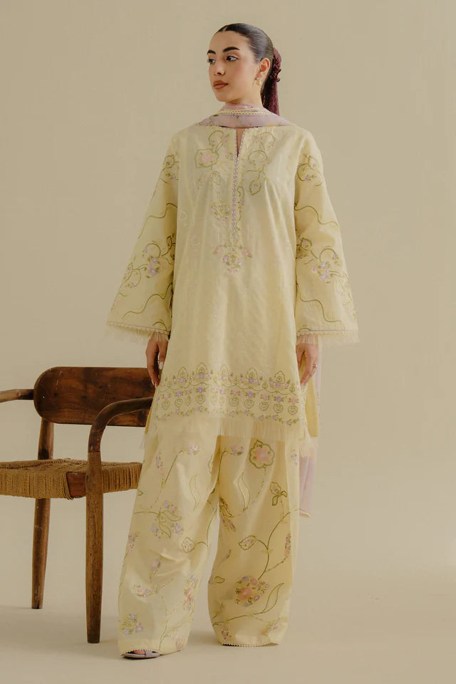 Coco Embroidered Eid lawn'25 Elva-1A