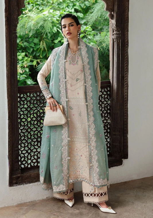 Qalamkar Qline Linen'25 KL-07 Whisper