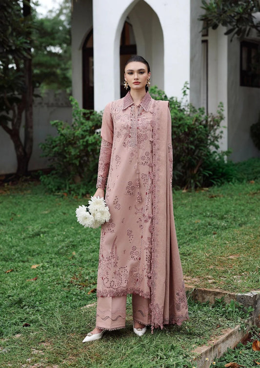 Qalamkar Qline Linen'25 KL-08 Veil