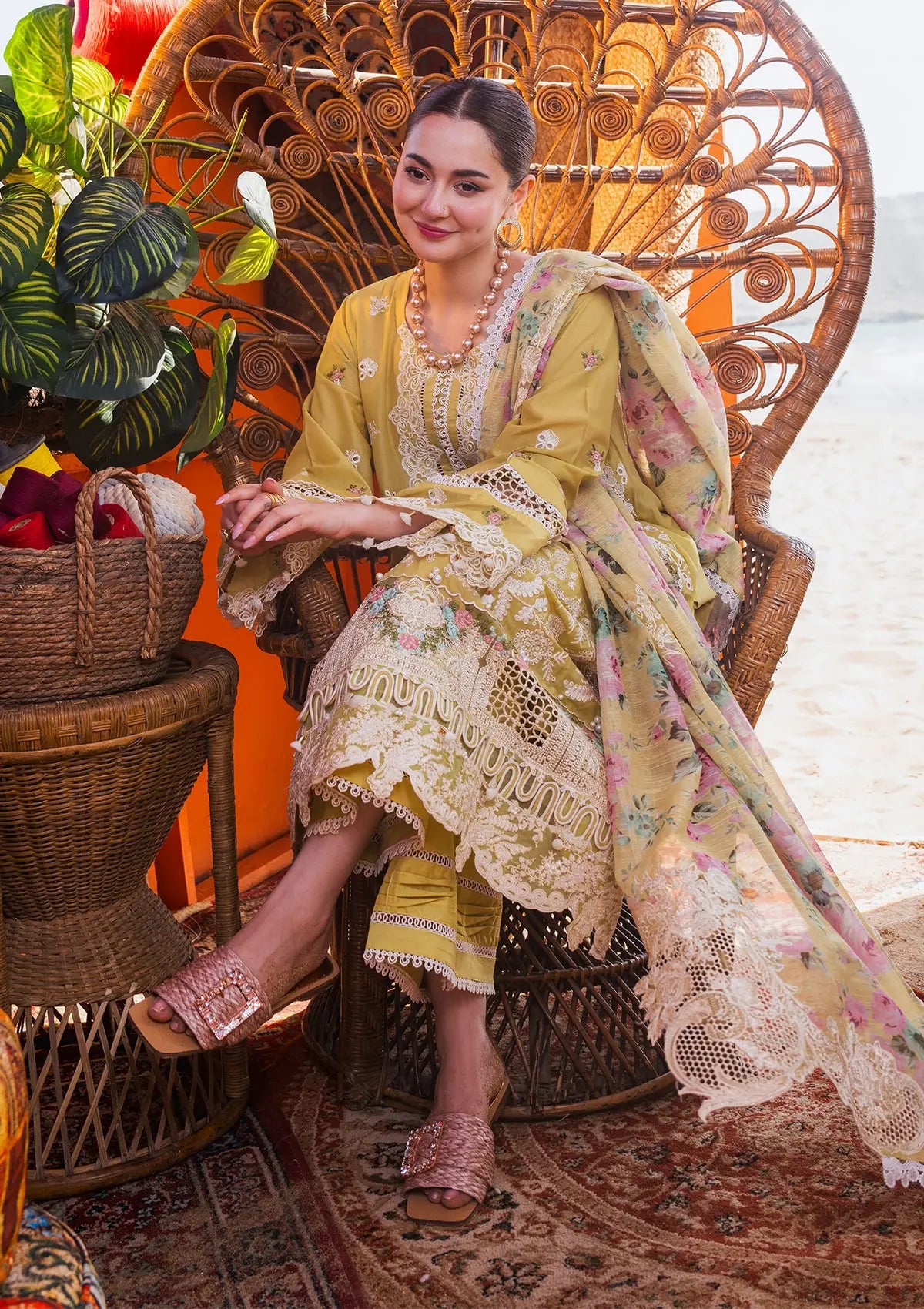 Elaf "Hai Kuch" Festive Lawn'24 EHK-02B Nargis