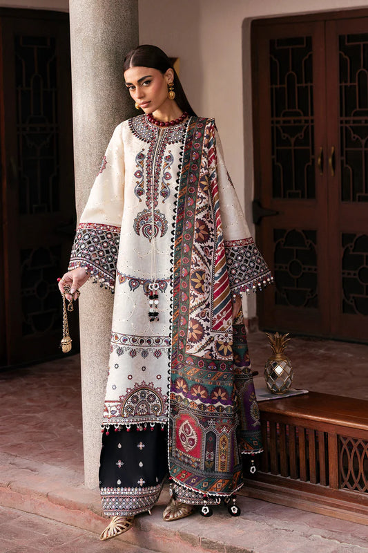 Jazmin Emb Luxury Lawn'26 SL26-D02
