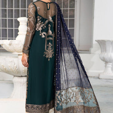 Embroidered Ada work and heavily Embellished Wedding & formal dresses available at mohsin saeed Fabrics online store. 