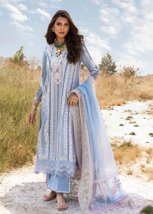 Saira Shakira Luxury Lawn'25 NADINE-A