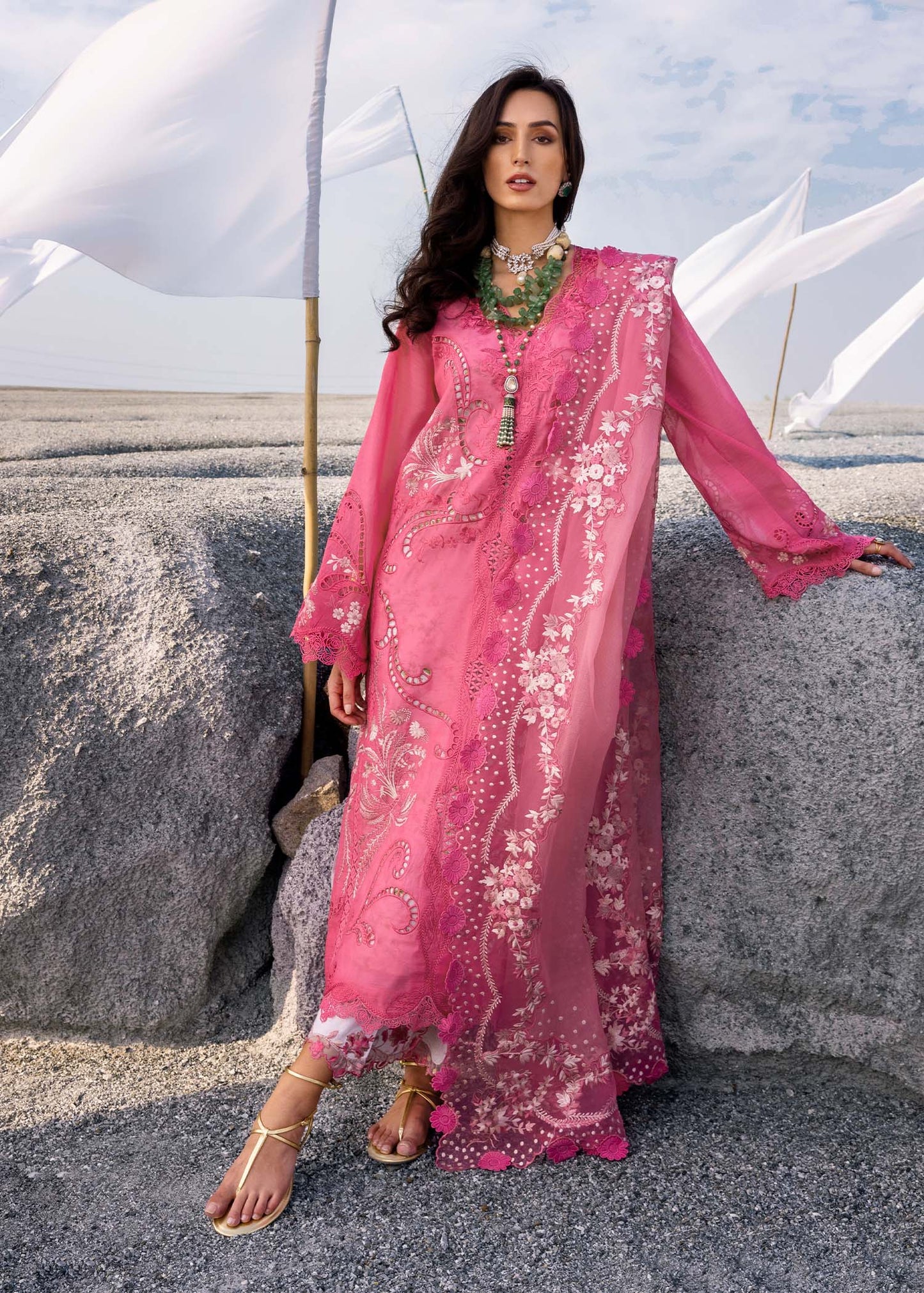 Saira Shakira Luxury Lawn'25 SAMARA-B