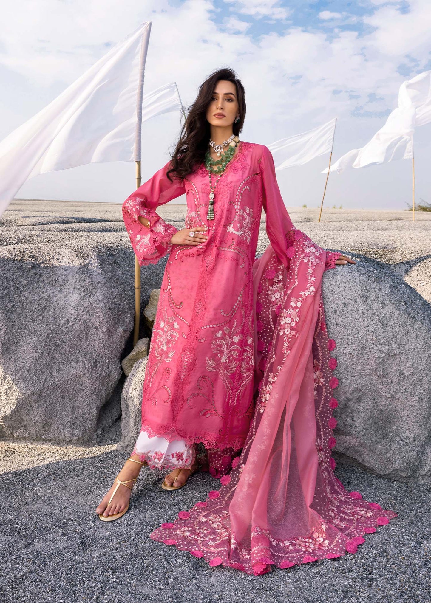 Saira Shakira Luxury Lawn'25 SAMARA-B