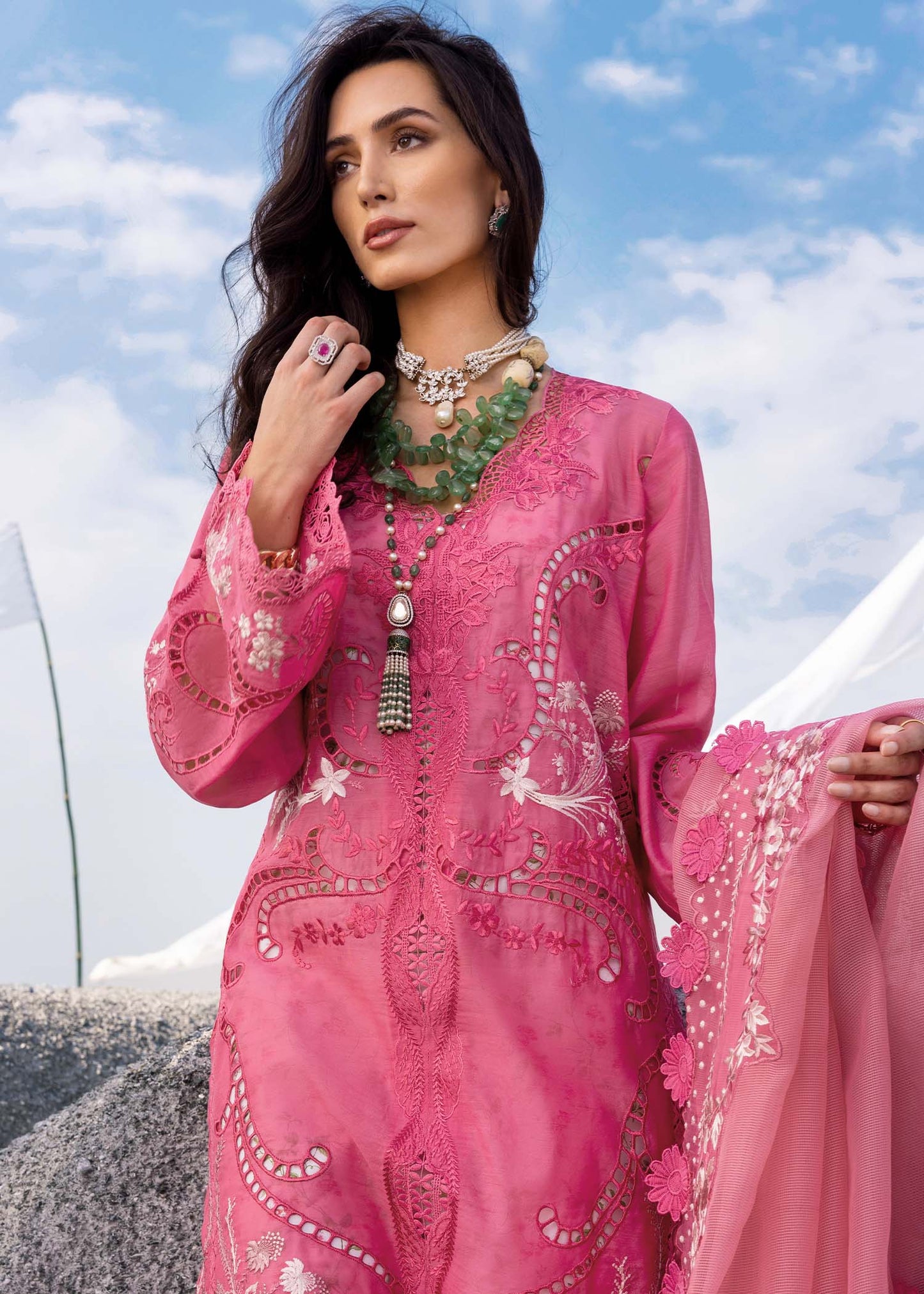 Saira Shakira Luxury Lawn'25 SAMARA-B