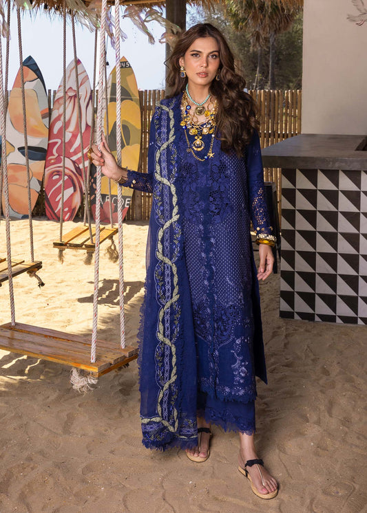 Saira Shakira Luxury Lawn'25 LEYLA-B