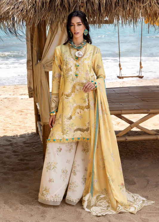 Saira Shakira Luxury Lawn'25 SERENA-A