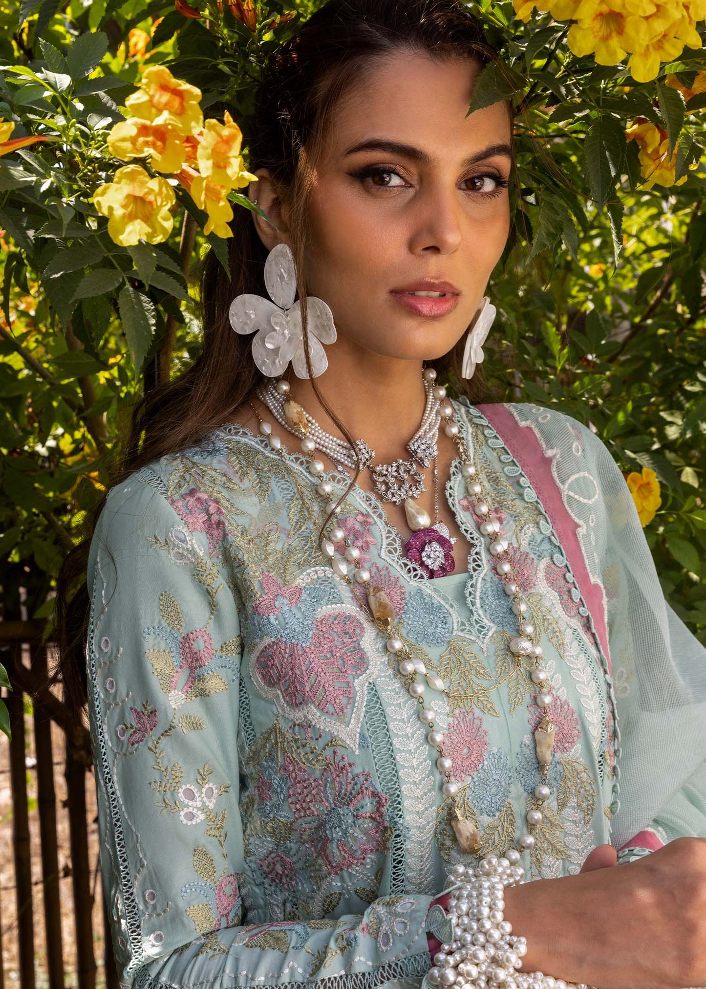 Saira Shakira Luxury Lawn'25 DILARA-A