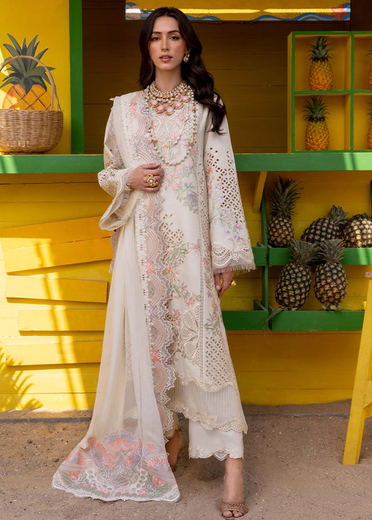 Saira Shakira Luxury Lawn'25 DAHLIA-A