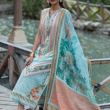 Crimson X Saira Shakira Eid Luxury Lawn'23 Shigar - D5 B