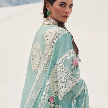 Crimson X Saira Shakira Eid Luxury Lawn'23 Serendipity - D3 B