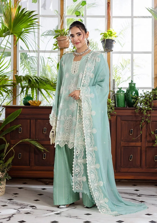 Elaf Ecraft Chikankari Chiffon '25 Eec-3A Parisian