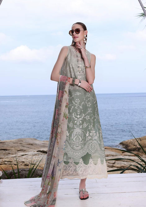 Lawn Collection - Noor - Saadia Asad - Luxe Printkari - NSL24#1-A