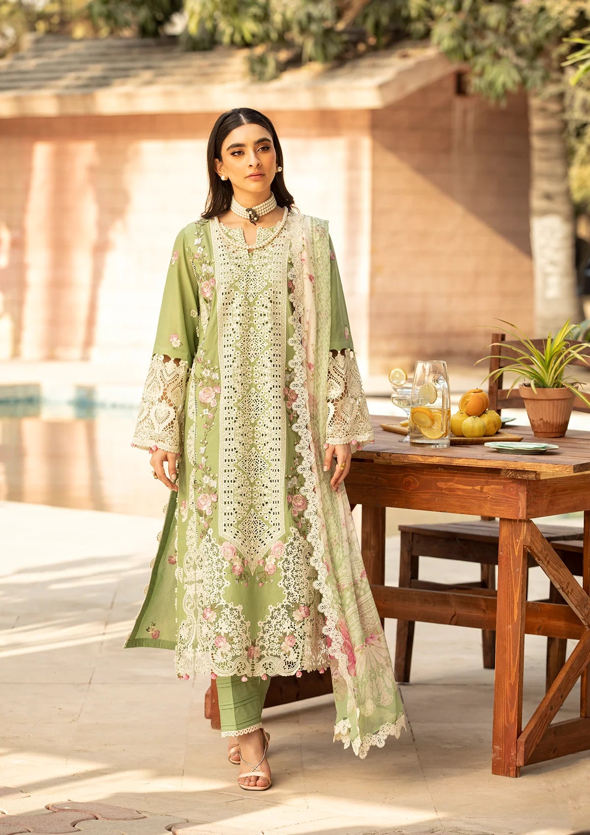 Elaf Luxury Lawn'25 ELM-08 FIZZAH