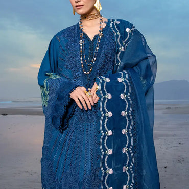 Saira Shakira By Crimson Lawn'24 Ulysses-Midnight 2B - Mohsin Saeed Fabrics