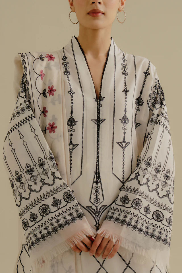 Coco Embroidered Eid lawn'25 Iris-2B