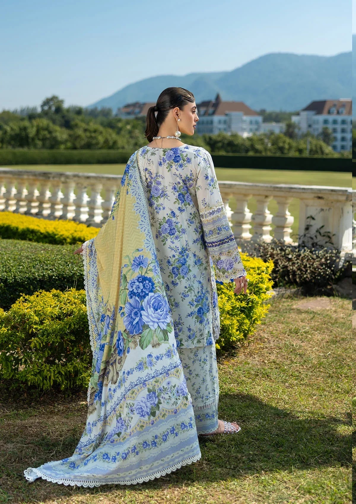 Elaf Prints Lawn'25 EPE-07B ELIZABETH