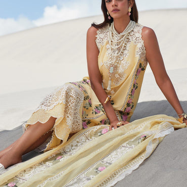 Crimson X Saira Shakira Eid Luxury Lawn'23 Serendipity - D3 A