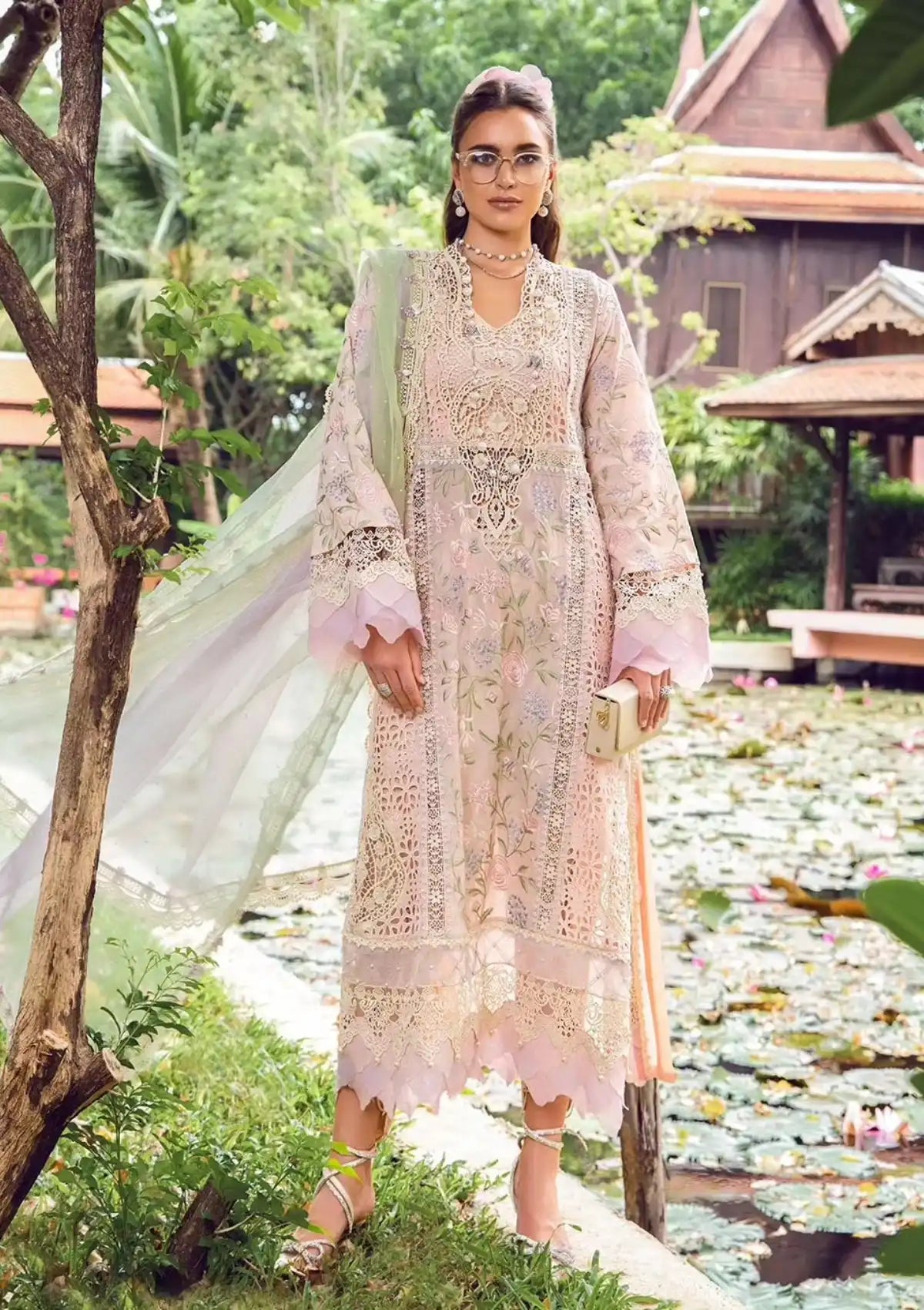 Maria.B Eid Luxury Lawn'24 D-07