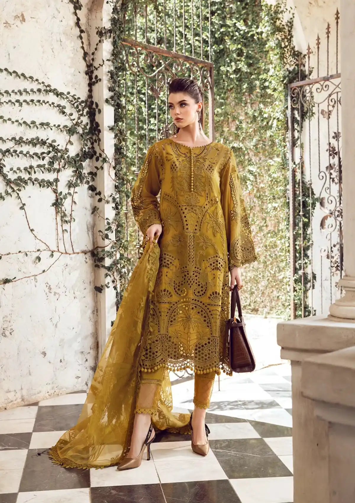 Maria.B Eid Luxury Lawn'24 D-08