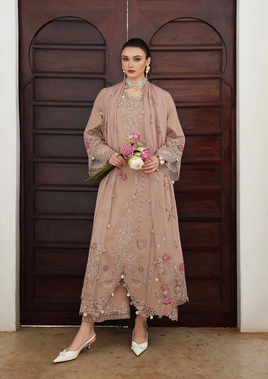 Qalamkar Qline Linen'25 KL-14 Dusk