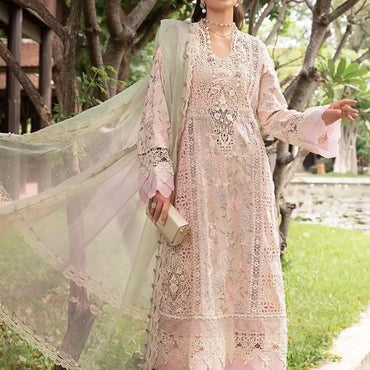 Maria.B Eid Luxury Lawn'24 D-07