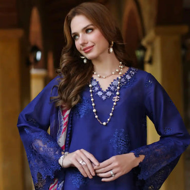 Noor by Saadia Asad Eid Luxe Printkari'24 D-12