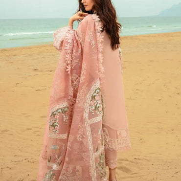 Saira Shakira By Crimson Lawn'24 Winds of Eden-Rose 6B - Mohsin Saeed Fabrics