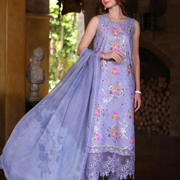 Noor by Saadia Asad Eid Luxe Printkari'24 D-10