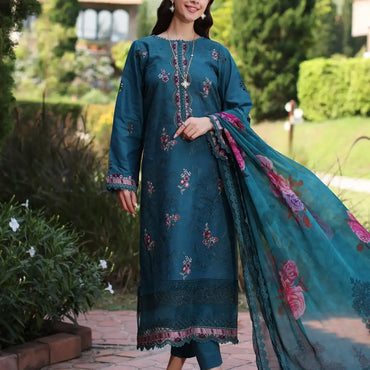 Noor by Saadia Asad Eid Luxe Printkari'24 D-09