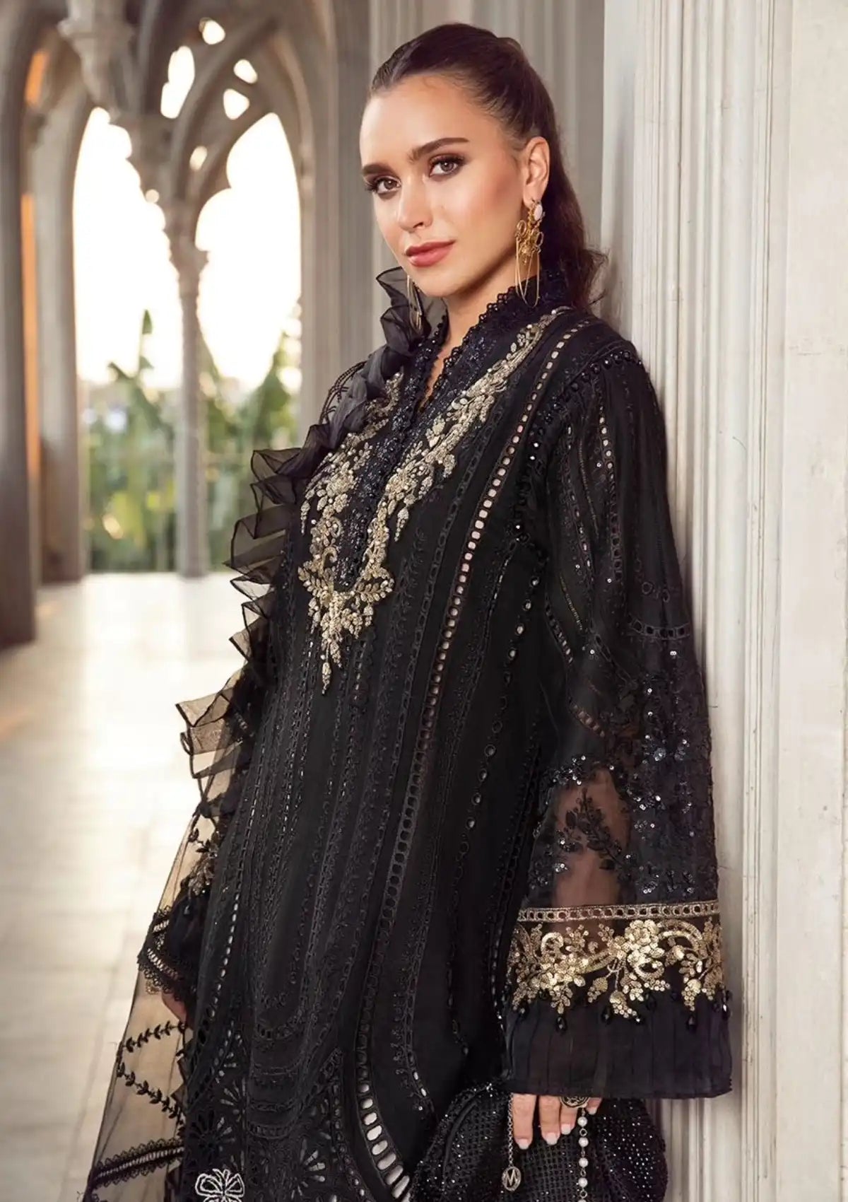 Maria.B Eid Luxury Lawn'24 D-03