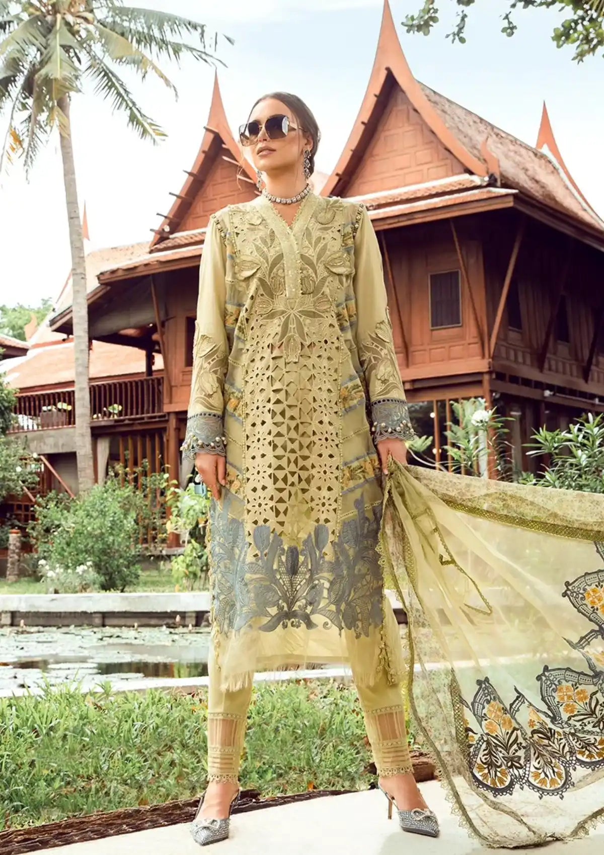 Maria.B Eid Luxury Lawn'24 D-10