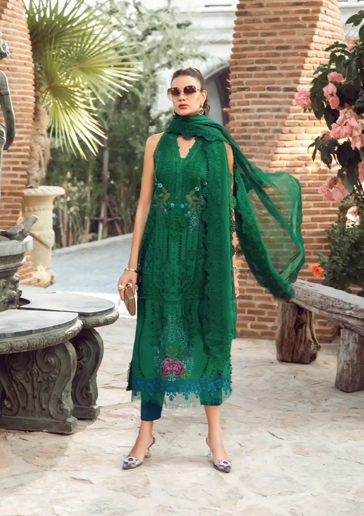 Maria.B Eid Luxury Lawn'24 D-02