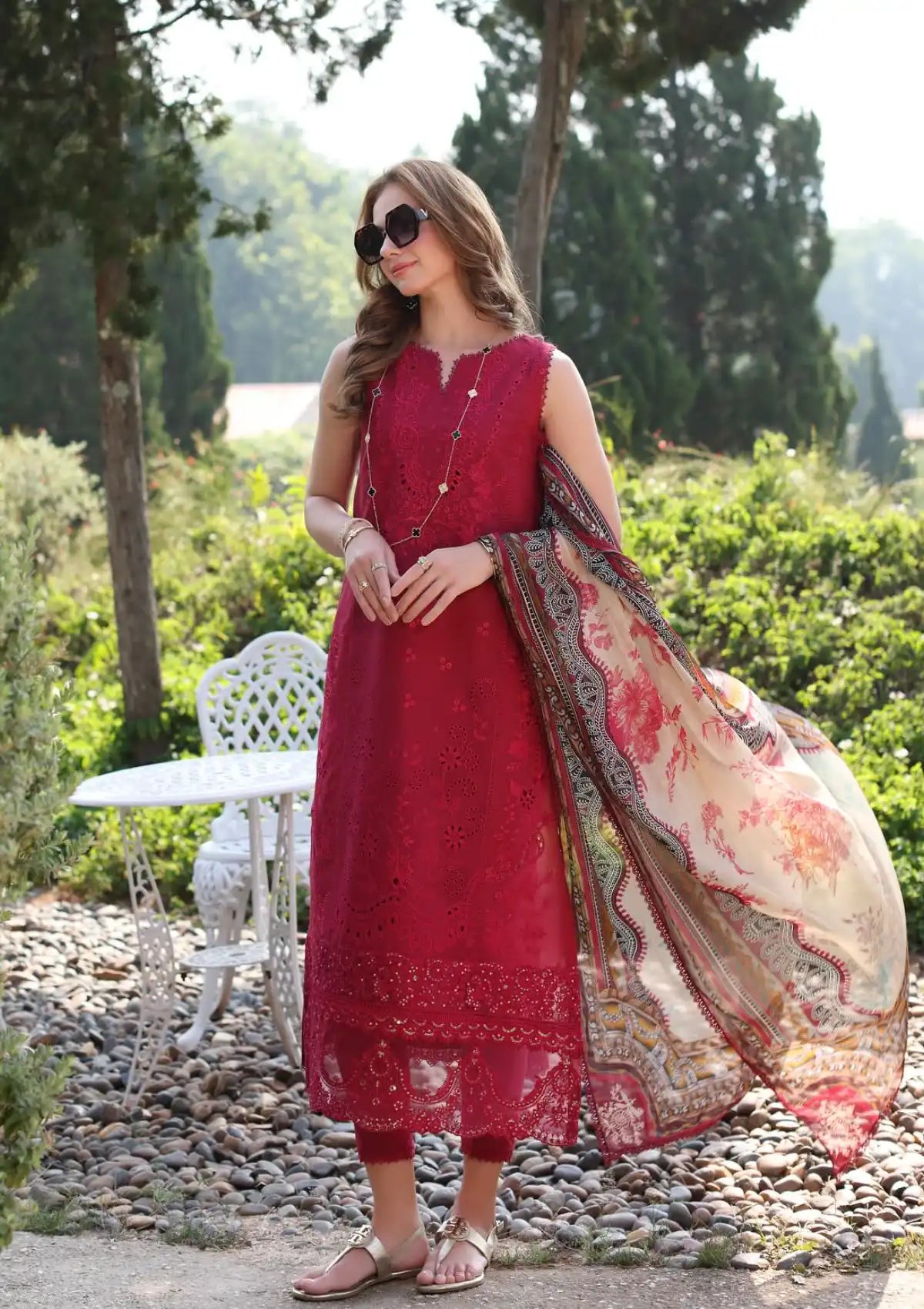 Noor by Saadia Asad Eid Luxe Printkari'24 D-11