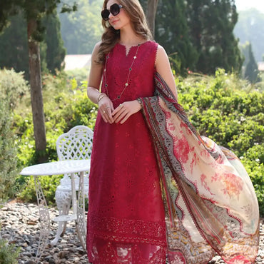 Noor by Saadia Asad Eid Luxe Printkari'24 D-11