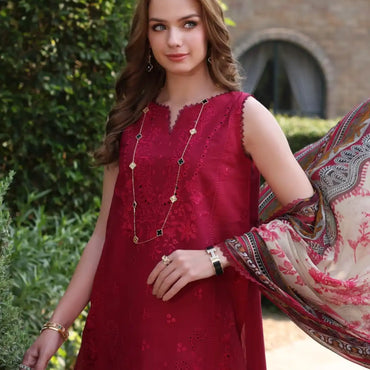 Noor by Saadia Asad Eid Luxe Printkari'24 D-11