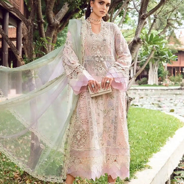 Maria.B Eid Luxury Lawn'24 D-07