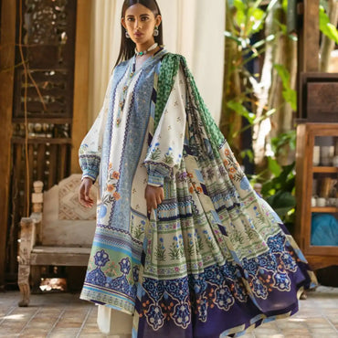 Mushq Nirvana Silk Edit'24 D-05 AZURE