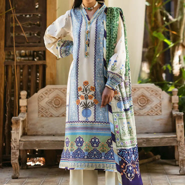 Mushq Nirvana Silk Edit'24 D-05 AZURE