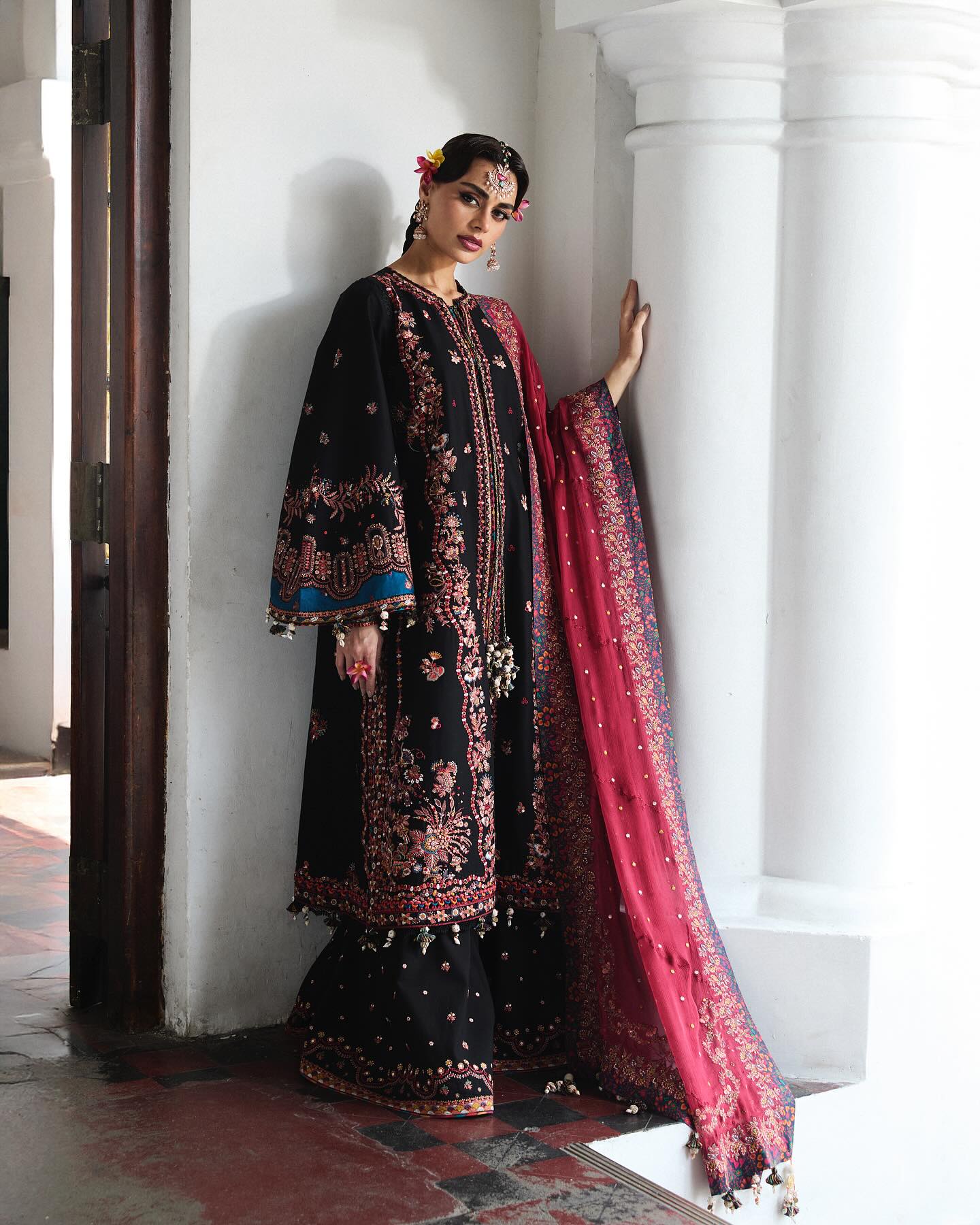 Hussain Rehar Luxury Lawn'25 Bliz
