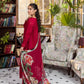 Elaf Ecraft Chikankari Chiffon '25 Eec-4A Rubelet