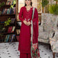 Elaf Ecraft Chikankari Chiffon '25 Eec-4A Rubelet