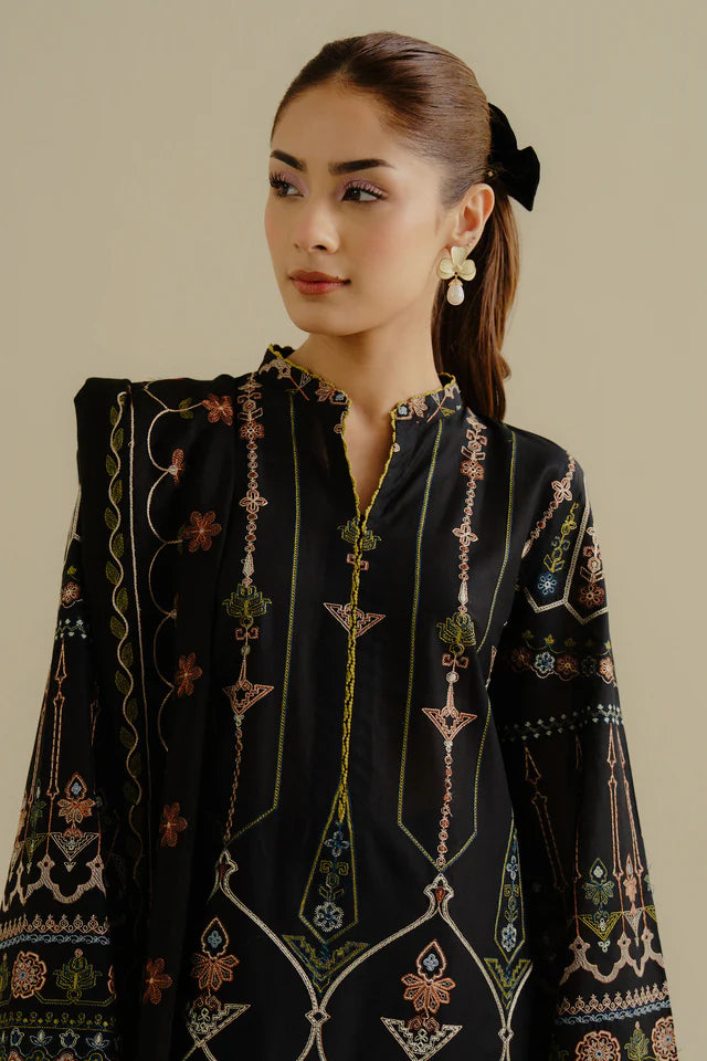 Coco Embroidered Eid lawn'25 Iris-2A