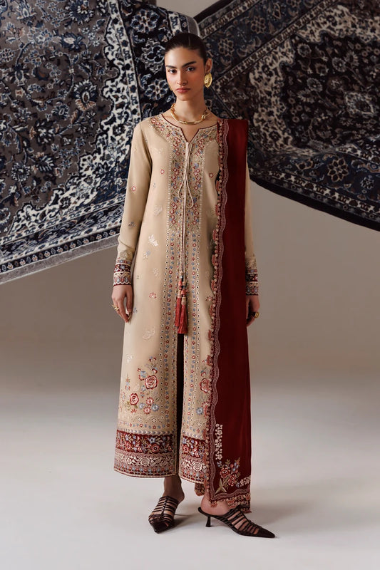 Qalamkar Qline Linen'26 QLW-16 HAMNA
