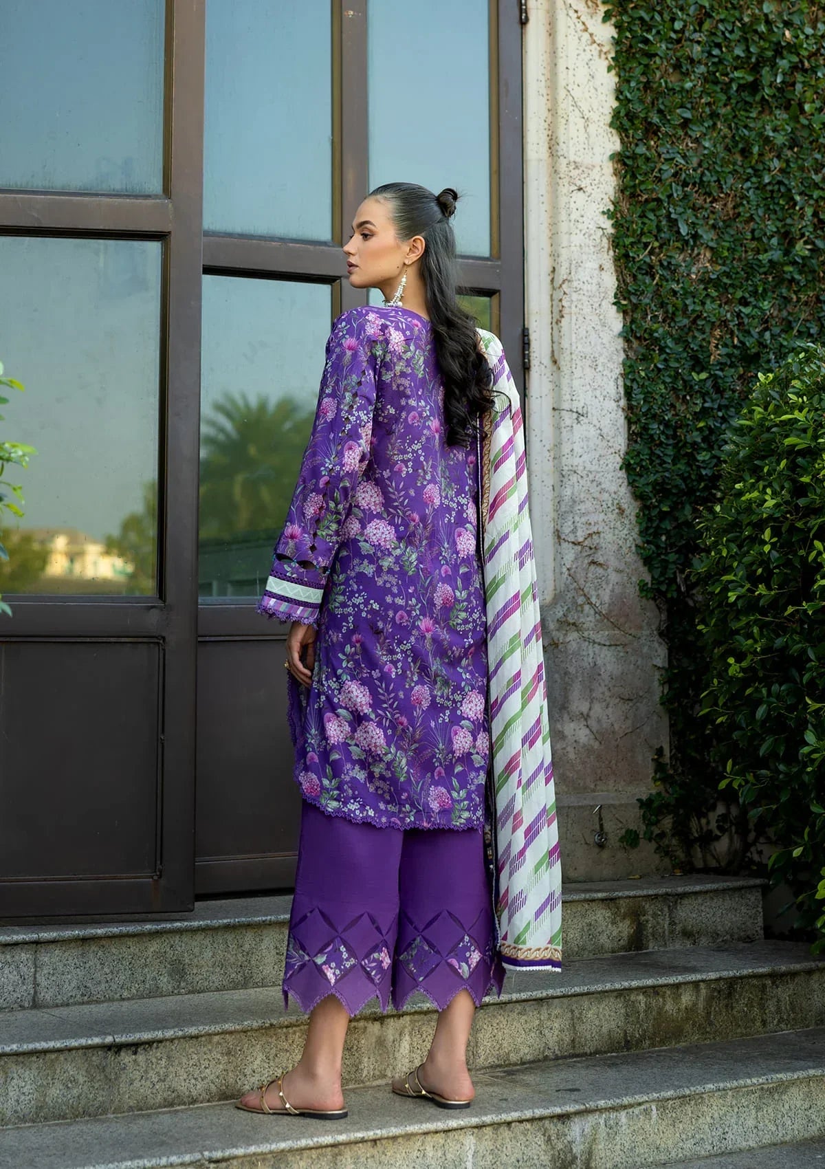 Elaf Prints Lawn'25 EPE-04A VICTORIAN AFFAIR