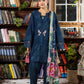 Elaf Ecraft Chikankari Chiffon '25 Eec-4B Serenaire
